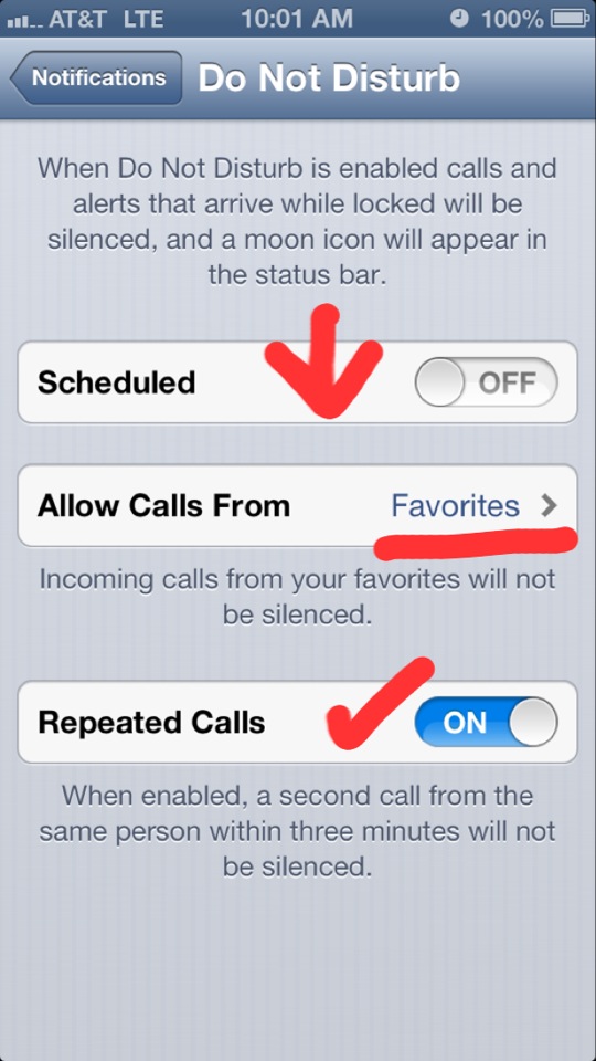Only get the calls you want iPhone
