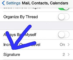 It Support iphone signature