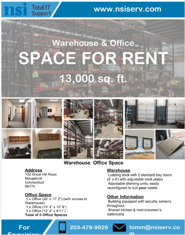 NSI Renting Office Space